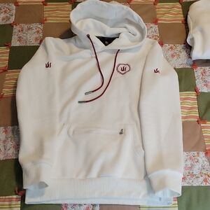 White Hoodie Sweater for Men